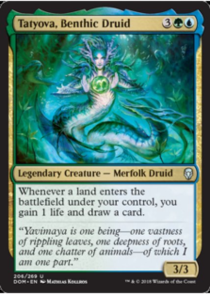 Tatyova, Benthic Druid- Foil