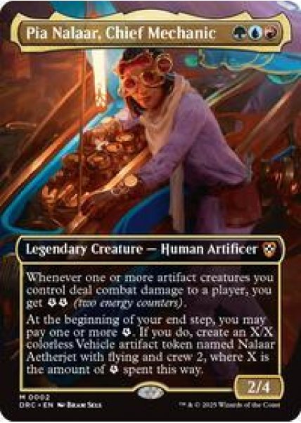 Pia Nalaar, Chief Mechanic (Borderless) - Foil