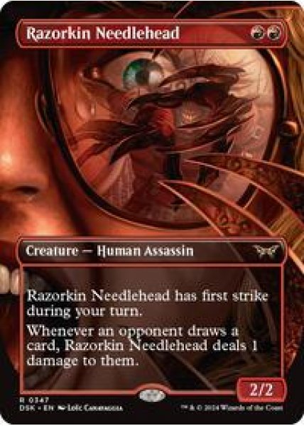 Razorkin Needlehead (Borderless) Foil