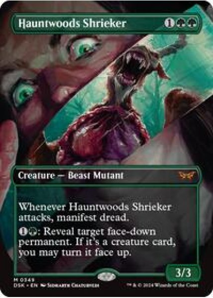 Hauntwoods Shrieker (Borderless) Foil