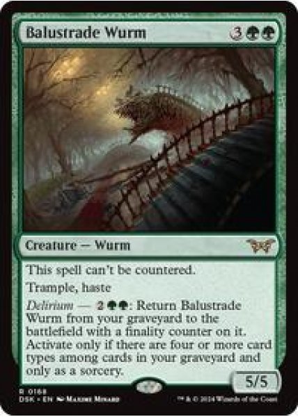 Balustrade Wurm Foil