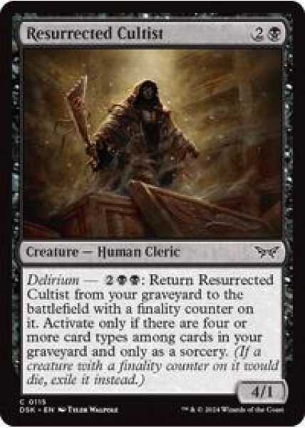 Resurrected Cultist Foil