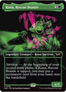 Kona, Rescue Beastie (Showcase) Foil