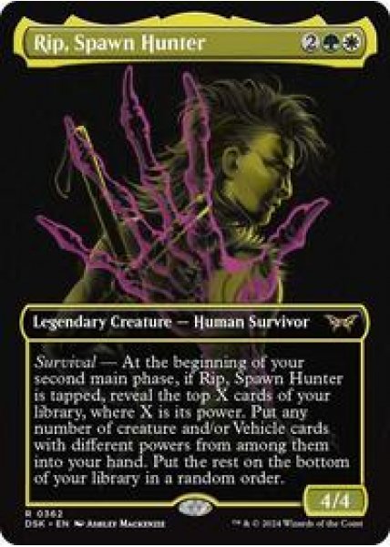 Rip, Spawn Hunter (Showcase) Foil