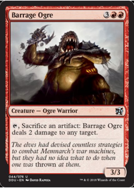 Barrage Ogre