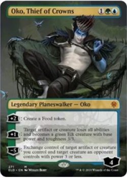 Oko, Thief of Crowns (Borderless)