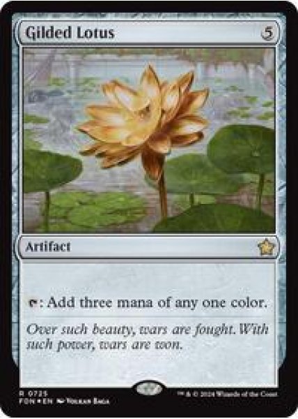 Gilded Lotus - Foil