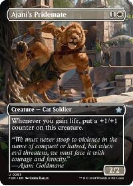 Ajani's Pridemate (Borderless)