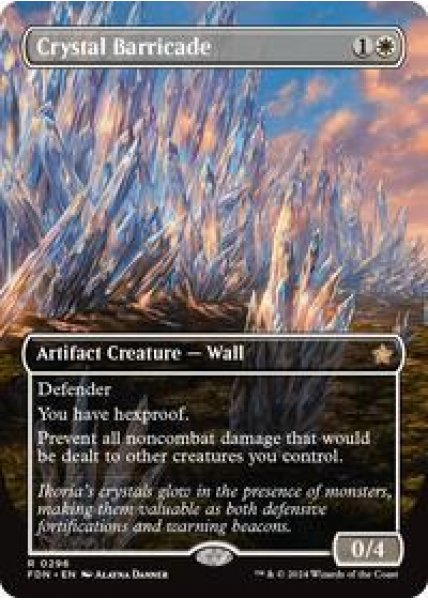 Crystal Barricade (Borderless)