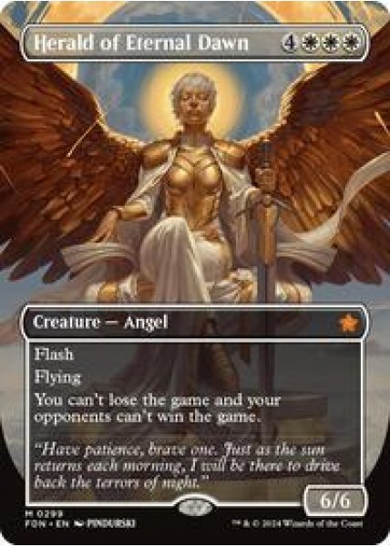 Herald of Eternal Dawn (Borderless) - Foil