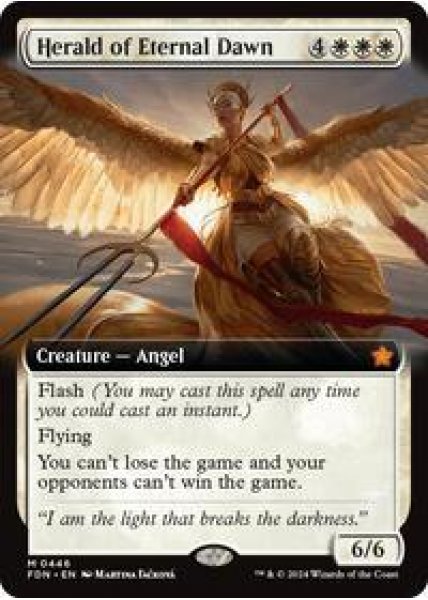 Herald of Eternal Dawn (Extended Art) - Foil