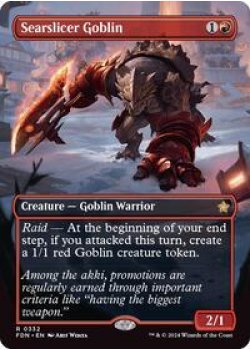 Searslicer Goblin (Borderless)