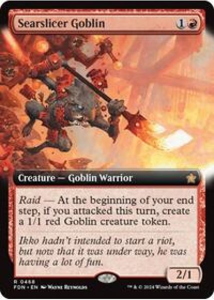 Searslicer Goblin (Extended Art)