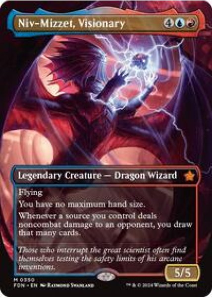 Niv-Mizzet, Visionary (Borderless)