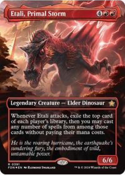 Etali, Primal Storm (Borderless) (Mana Foil) -