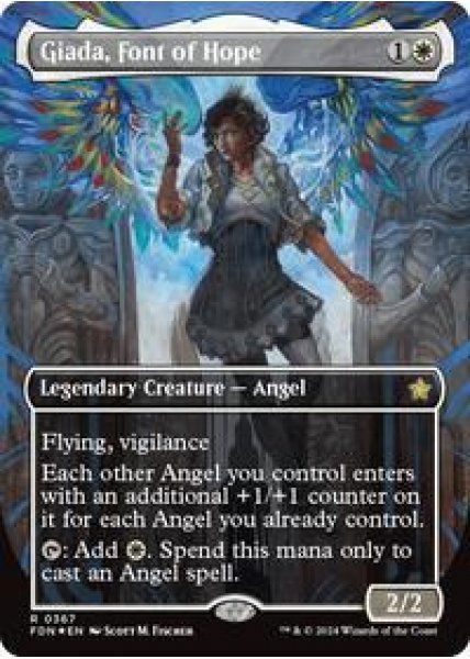 Giada, Font of Hope (Borderless) (Mana Foil) -