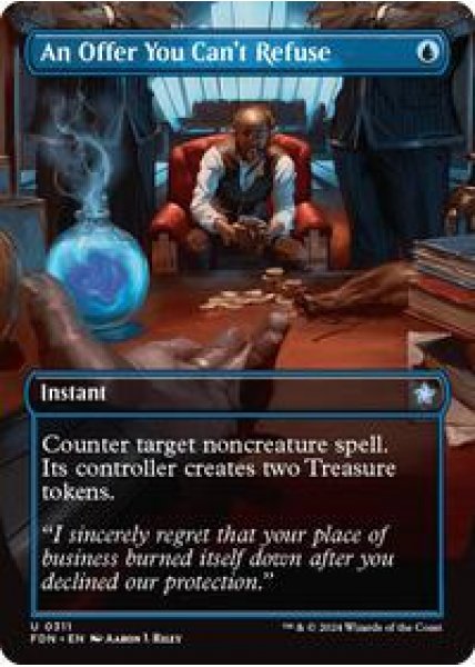 An Offer You Can't Refuse (Borderless) - Foil