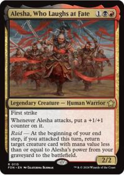 Alesha, Who Laughs at Fate - Foil