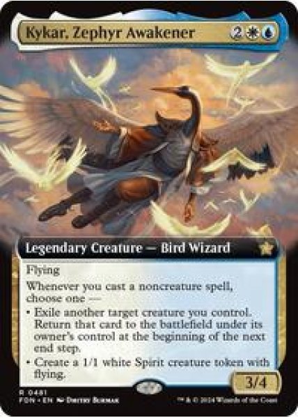 Kykar, Zephyr Awakener (Extended Art)