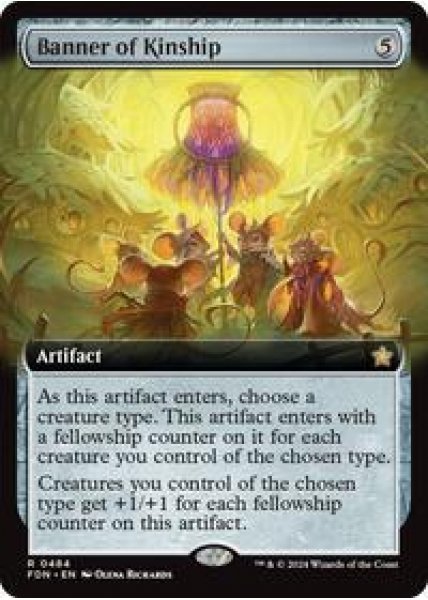 Banner of Kinship (Extended Art) - Foil