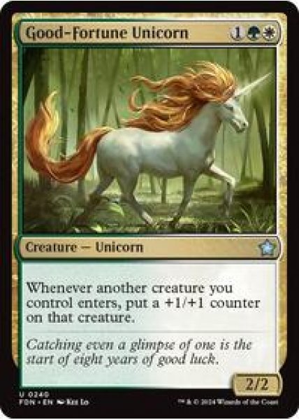 Good-Fortune Unicorn - Foil