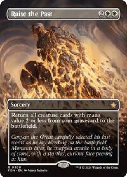 Raise the Past (Borderless) - Foil