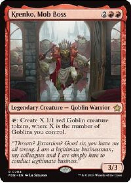 Krenko, Mob Boss - Foil