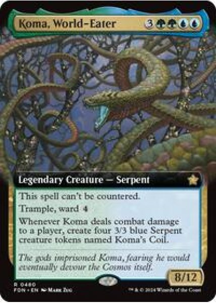 Koma, World-Eater (Extended Art) - Foil