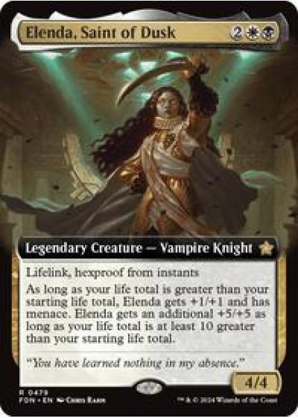 Elenda, Saint of Dusk (Extended Art)