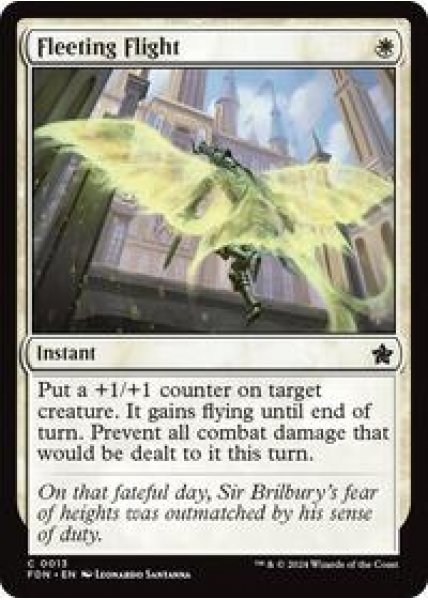 Fleeting Flight - Foil