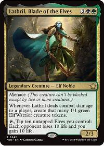 Lathril, Blade of the Elves - Foil