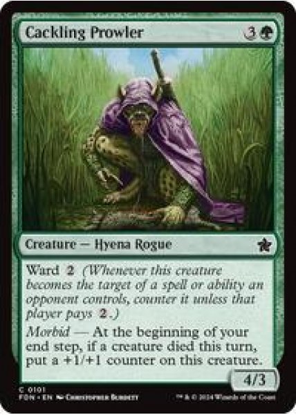 Cackling Prowler - Foil