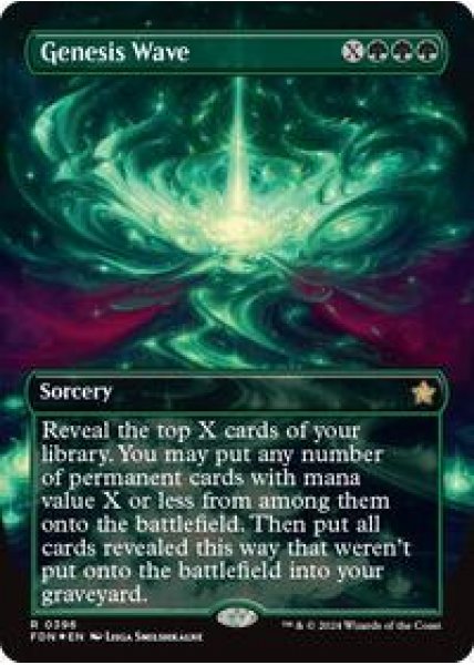 Genesis Wave (Borderless) (Mana Foil) -