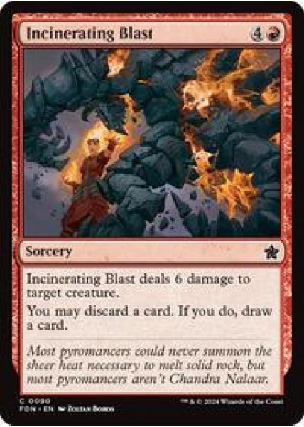 Incinerating Blast - Foil