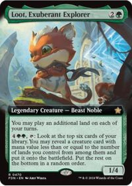 Loot, Exuberant Explorer (Extended Art) - Foil