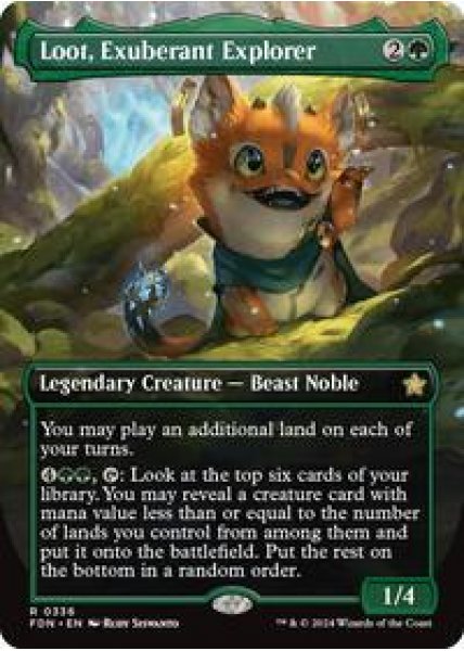 Loot, Exuberant Explorer (Borderless) - Foil