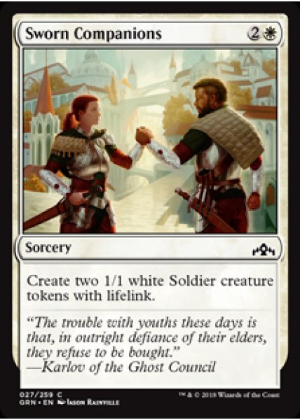 Sworn Companions - Foil