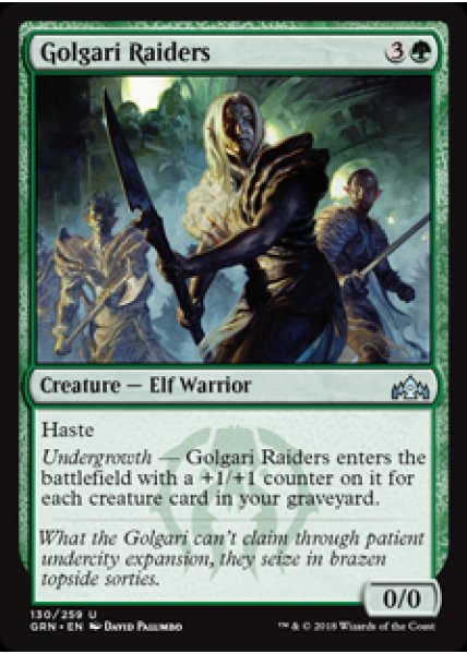 Golgari Raiders - Foil