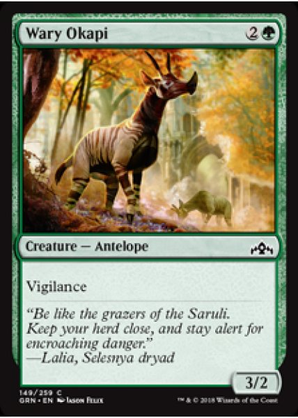 Wary Okapi - Foil