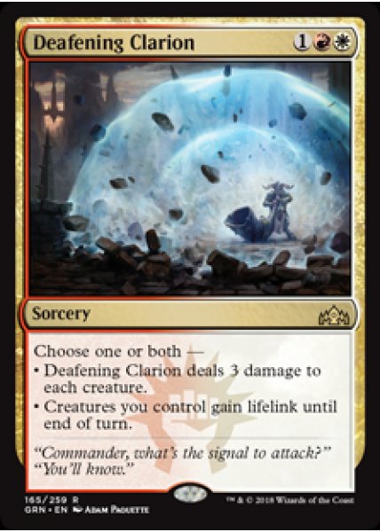 Deafening Clarion - Foil