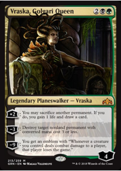 Vraska, Golgari Queen - Foil