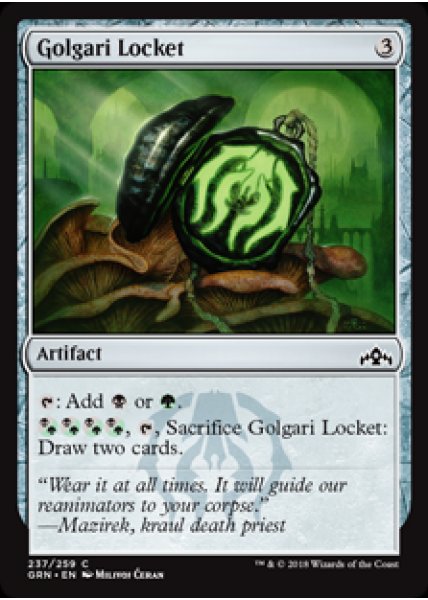 Golgari Locket - Foil