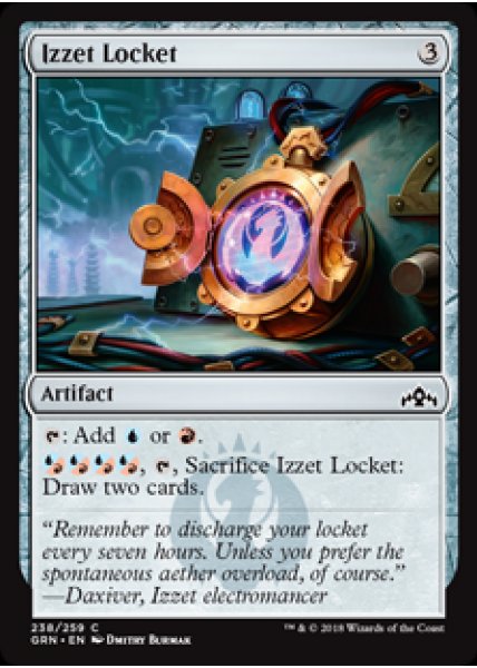 Izzet Locket - Foil