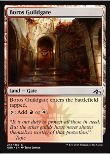 Boros Guildgate (b) - Foil