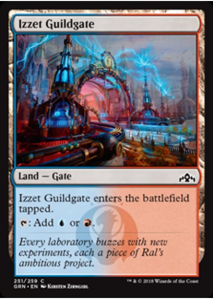 Izzet Guildgate (a) - Foil