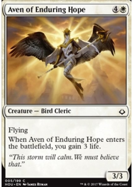 Aven of Enduring Hope - Foil