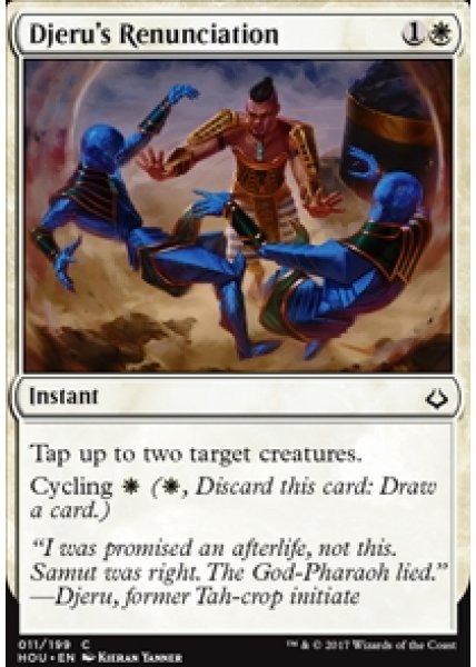 Djeru's Renunciation - Foil