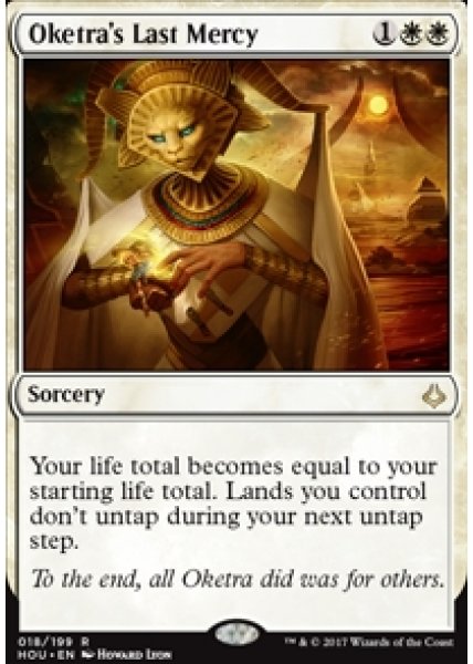 Oketra's Last Mercy - Foil