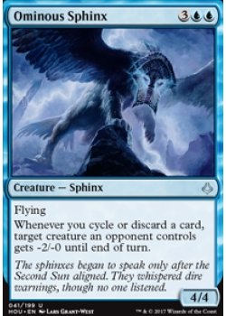 Ominous Sphinx - Foil