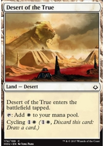 Desert of the True - Foil